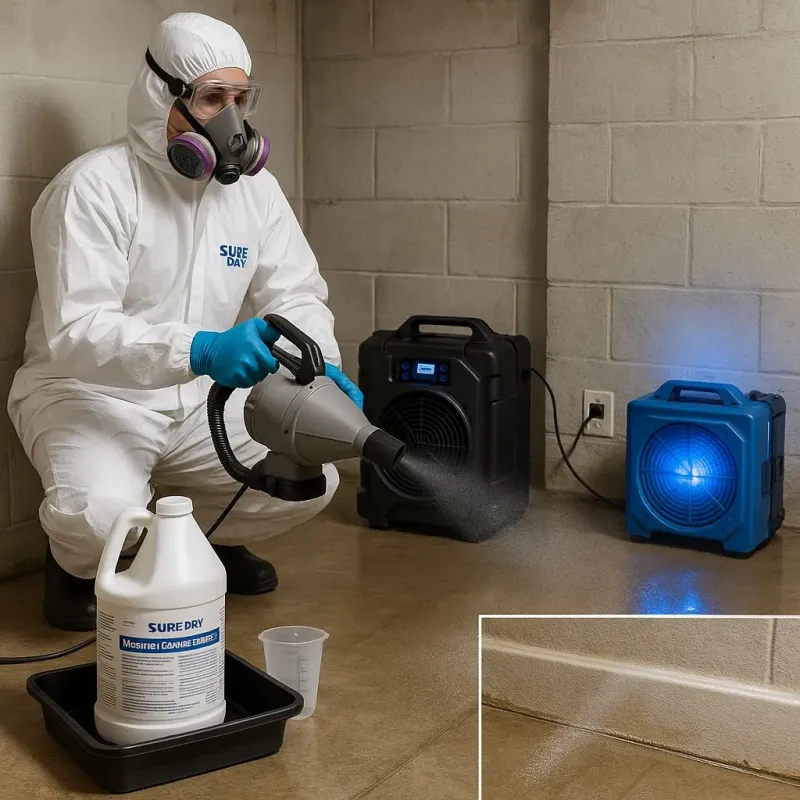 Sanitization and Odor Removal process in Coopertown, TN