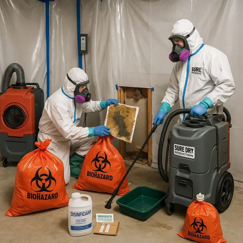 Contaminated Water Handling Protocols process in Coopertown, TN
